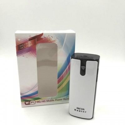 Portable 5200mAh 7.2Mbps 3G WiFi Router With SIM Card Slot